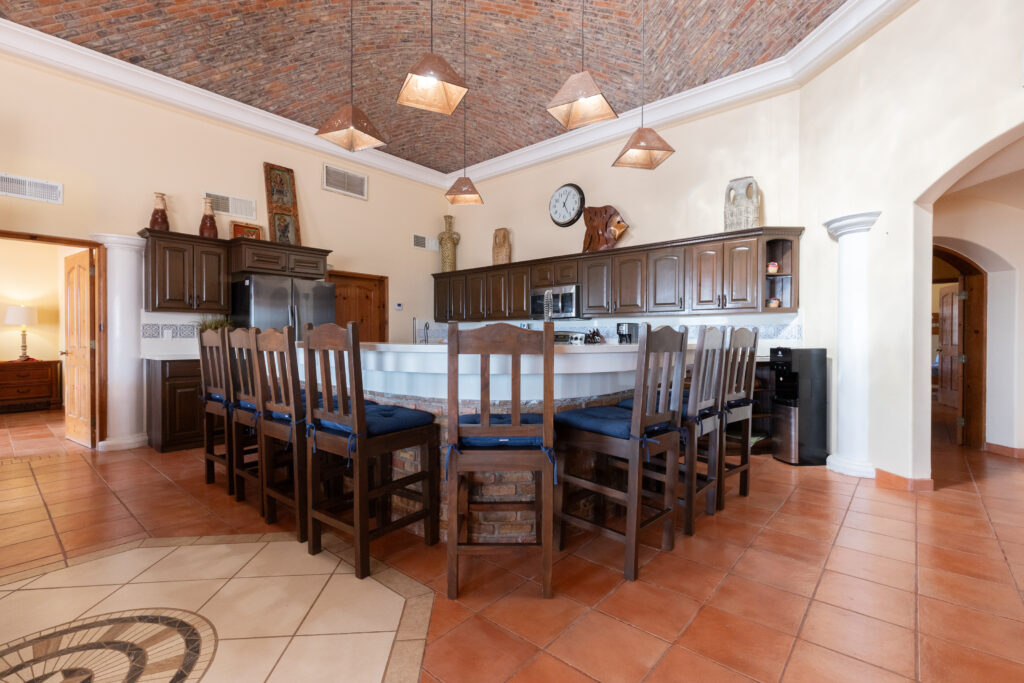 Kitchen in ocean-view fractional home Las Conchas Rocky Point