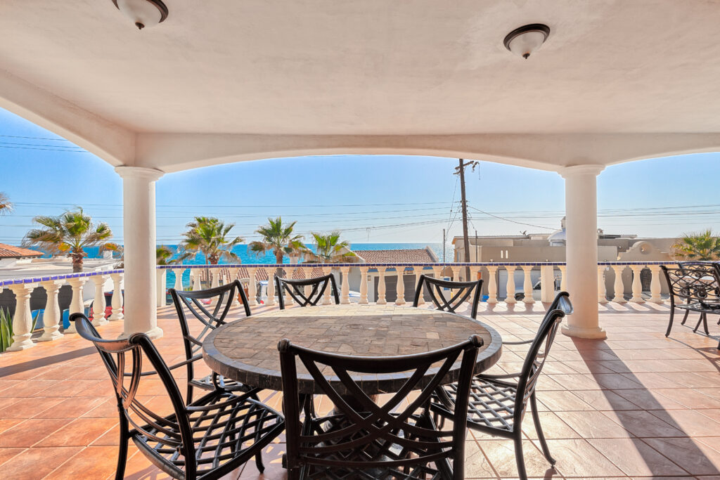 Oversized patio with BBQ area and Sea of Cortez views, Las Conchas fractional home